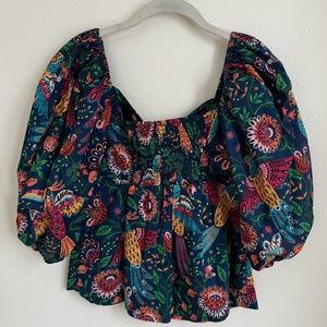 Farm Rio blouse, size XS